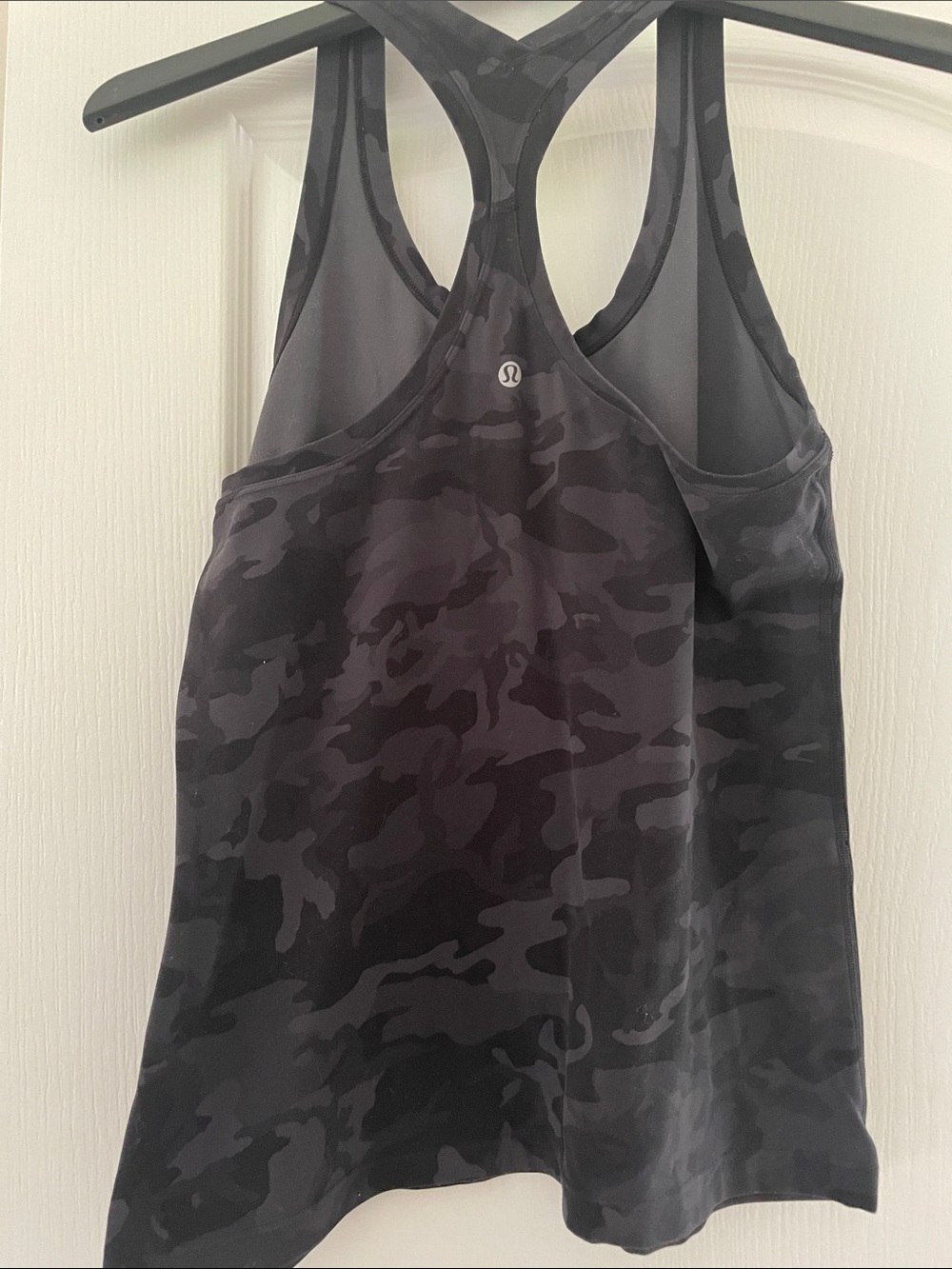 lululemon athletica Black Camo Racerback Tank
